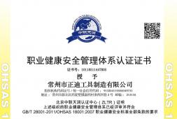 OHSAS18000职业健康管理体系